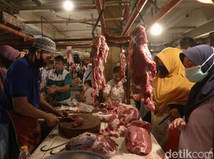 Omzet Pedagang Daging Sapi Meroket Nyaris 2x Lipat Jelang Lebaran