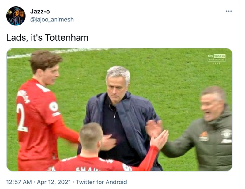 Meme MU Spurs