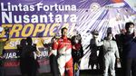 Aksi Rifat Sungkar Geber Xpander AP4 di Sprint Rally