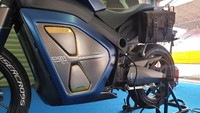 Secara spesifikasi, Anubis Cruisercross, disebut memiliki power 54 dk dan torsi 92 Nm. Motor ini pakai jenis transmisi cluthchless direct drive dan untuk bobot kotornya mencapai 173 kg. Anubis Cruisercross diklaim bisa mencapai top speed 160 km/jam. Foto: Luthfi Anshori/detikOto