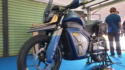Ini Anubis Cruisercross, Motor Listrik Lokal Bergaya Adventure  Seharga Rp 300 Juta
