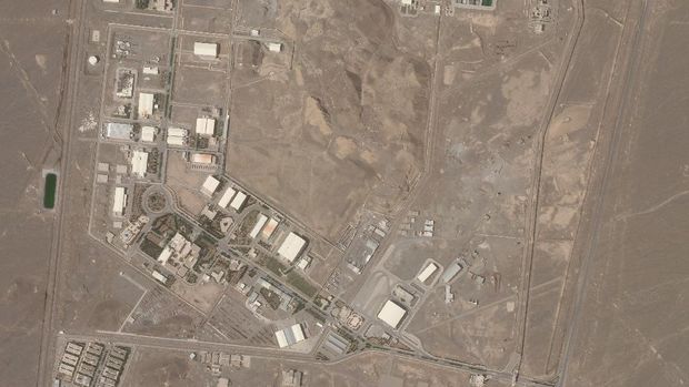 Nuklir Natanz Iran. (AP/Planet Labs Inc)