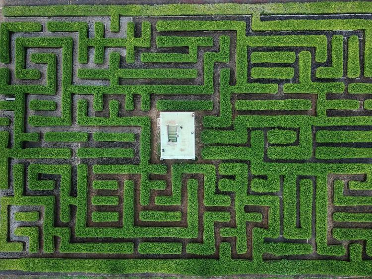 Pesona Taman Labirin Pelaihari