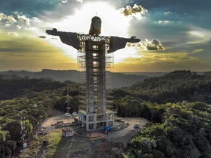 Brasil Kembali Bangun Patung Yesus Raksasa, Lebih Tinggi dari Cristo Redentor