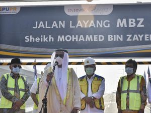 Tengok Mesranya Mohamed Bin Zayed dengan RI hingga Jadi Nama Jalan Tol