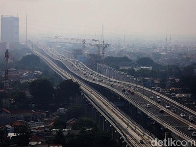 Begini Lalu Lintas di Tol Layang MBZ Pasca Ganti Nama