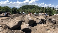 Desa Nelelamadike, Ila Boleng di Flores Timur menjadi salah satu daerah yang terdampak paling parah bencana banjir dan longsor Nusa Tenggara Timur (NTT). 