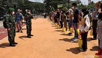 Sebelumnya, kegiatan ini dibagi menjadi 250 hingga 300 orang setiap harinya. Terhitung sejak lima hari lalu kegiatan ini berlangsung.  