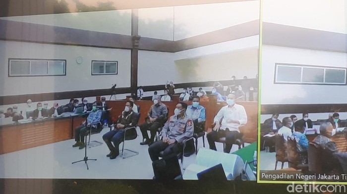 Sidang kerumunan Habib Rizieq (Dwi Andayani/detikcom