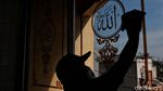Bersih-bersih Masjid Sambut Ramadhan