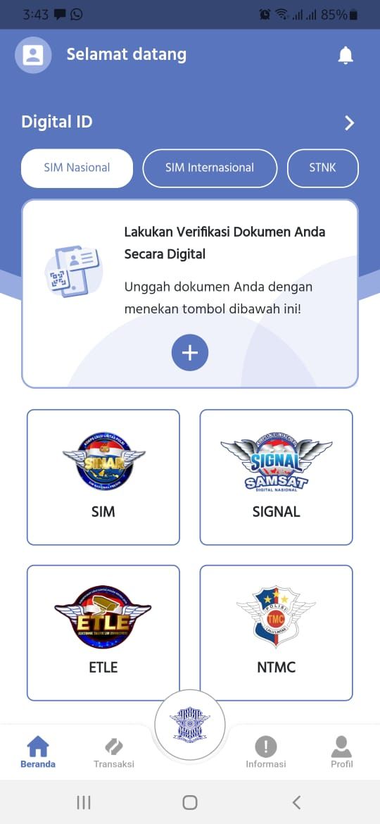 Aplikasi SIM Online