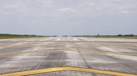 Rencananya Everglades Jetport akan berukuran lima kali Bandara Internasional John F. Kennedy, New York yang memiliki enam landasan pesawat supersonik futuristik.  (Miami-Dade Aviation Department)