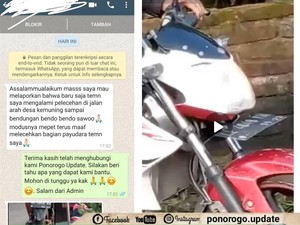 Aksinya Terekam Korban, Begal Payudara Ponorogo Kena Batunya