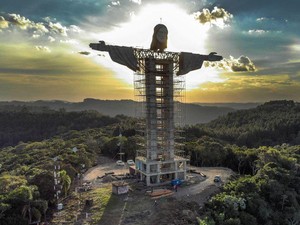 Brasil Bangun Patung Raksasa Yesus Baru, Lebih Tinggi dari di Rio de Janeiro