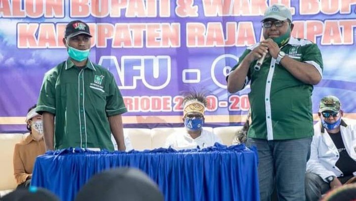Eks Ketua DPC Raja Ampat PKB periode 2017-2022 Saruddin Binwasef