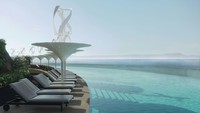 Selain itu, hotel ini juga mengolah air bekas sehingga lingkungan laut tidak rusak. Mereka juga memiliki unit pemisah limbah untuk mendaur ulang zat-zat seperti limbah makanan. Foto: Hayri Atak Architectural Design Studio/CNN