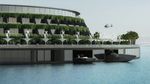 Foto Desain Hotel Terapung nan Mewah dan Ramah Lingkungan