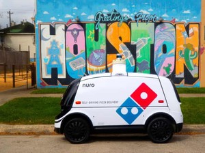 Pizza Dominos Luncurkan Robot Untuk Kirim Makanan