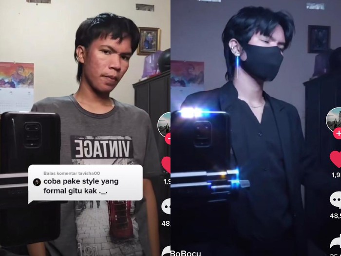 Ogi Adi Wibowo viral di TikTok tiru Han Seojun True Beauty. Ogi Adi Wibowo viral di TikTok tiru Han Seojun True Beauty.
