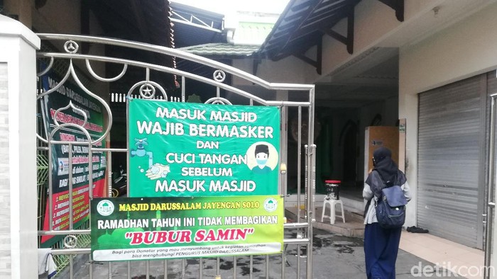 Pengumuman tak ada pembagian bubur samin khas Banjar saat Ramadhan di Kota Solo