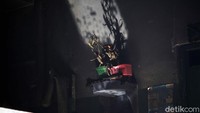 Kebakaran ini menghanguskan sekitar 392 kios.
