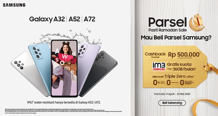 Sambut Ramadhan Samsung Beri Paket Bundling Galaxy A32 A52 A72