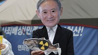 Ditegaskan China bahwa lautan merupakan milik bersama umat manusia dan aktivitas pembuangan limbah radioaktif tidak menjadi isu domestik Jepang. AP Photo/Lee Jin-man  