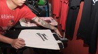 Kini, juga tersedia tempat menyablon pakaian dan goodie bag di Tasawuf Underground. 