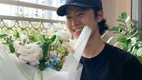 Kakak dari Doyoung ini baru saja terlibat sebuah project peluncuran lagu bersama Kyuhyun Super Junior kemarin (13/4). Foto: Instagram@0myung_0526