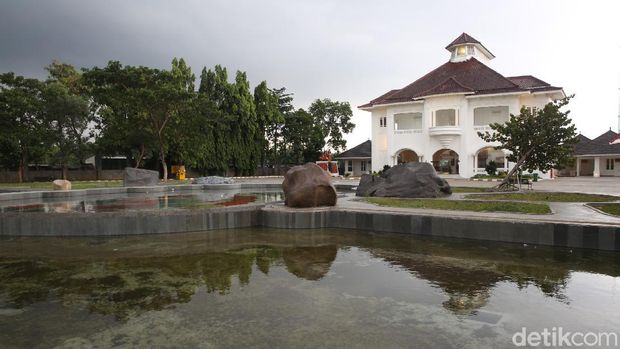 Gedung Juang 45 Tambun usai direvitalisasi.