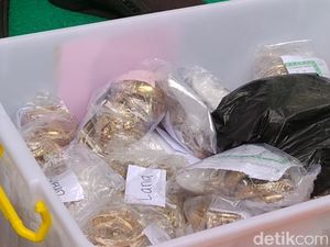 17 Kg Emas Dieksekusi dari Pegadaian Pekalongan, Terkait Kasus Penggelapan