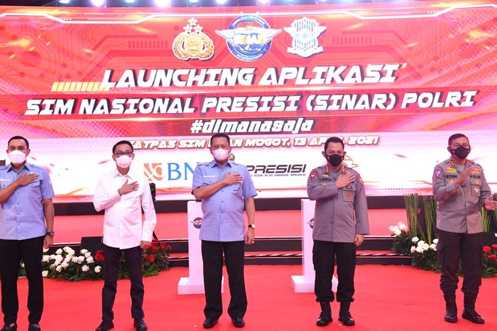 Ketua MPR Bambang Soesatyo hadiri peluncuran aplikasi SINAR
