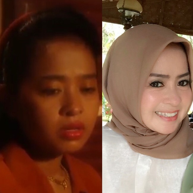 Hingga kini Maryati masih eksis di layar kaca. Ia memerankan tokoh Mak Romlah (Emaknya Ismed) dalam sinetron Amanah Wali 4 di RCTI. Foto: Dok. Instagram @melynda_rzb.