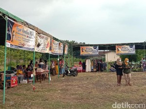 Melihat Pasar Ramadhan di Kudus, Ada Pengunjung yang Tak Bermasker