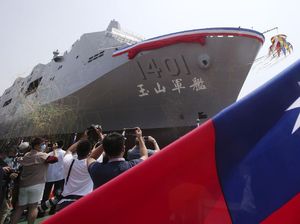 Penampakan Kapal Perang Amfibi Terbaru Milik Taiwan