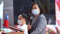 Presiden Tsai Ing-wen menyatakan kapal Yu Shan menjadi tonggak dalam rencana pembangunan armada kapal perang domestik Taiwan.