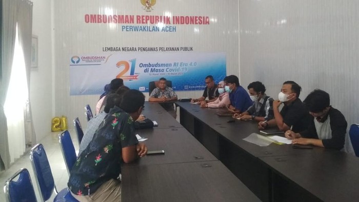 Penghuni Asrama Dewan Revolusi di kawasan Lampriet, Banda Aceh mengadu ke Ombudsman Aceh.