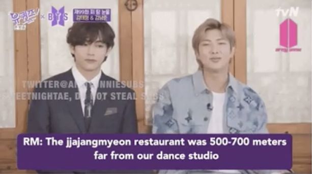 Selain Es KRIM, RM BTS Pernah Diam-diam Makan Jjajangmyeon saat Masih Trainee