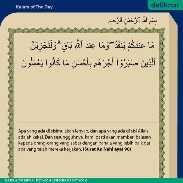 Surat An Nahl Ayat 96