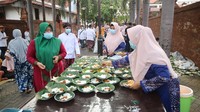 Dulu masyarakat berbondong-bondong menunggu kapan satu ramadan. Lha masyarakat ada yang jual beli, ada jajan yang dalam rangka menyambut satu awal bulan Ramadhan yang khas, kata Nadjib. Foto: birojateng