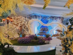 Seperti Ini Dekorasi Pernikahan Viral Bikin yang Nikah di Gedung Menyesal