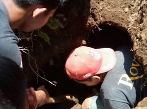 Warga Bondowoso Temukan Lubang Mirip Gua Diduga Makam Peninggalan Prasejarah