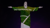 Proyeksi ini dilakukan untuk mendukung para delegasi Brasil yang akan ikut bertanding di Olimpiade.  