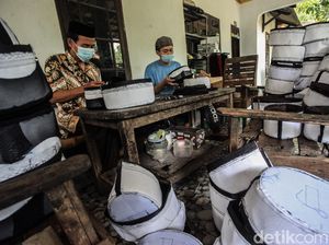Berkah di Bulan Suci, Permintaan Peci Meningkat Meski Pandemi