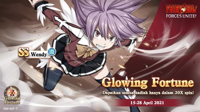 Dapatkan SS Dragon Force Wendy Hanya 20 Kali Spin di Glowing Fortune