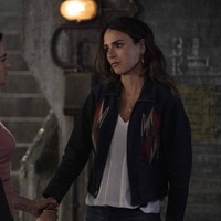 Mia Toretto diperankan lagi oleh Jordana Brewster. Mia merupakan salah satu tokoh inti dalam Fast & Furious 9, saudara perempuan Dom. Foto: Giles Keyte/Universal