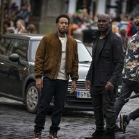 Tyrese Gibson pun akan beraksi lagi di Fast & Furious 9. Dia memerankan Roman Pearce, salah satu anggota tim Dom. Foto: Giles Keyte/Universal