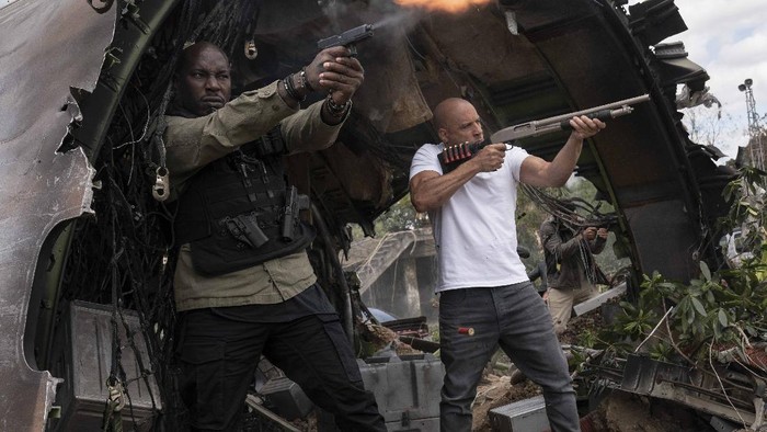 Cuplikan foto adegan Fast and Furious 9.