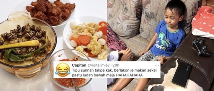 Kocak! Telat Bangun, Bocah Paksa Keluarga Makan Sahur Lagi Setelah Imsak