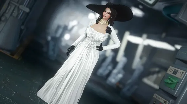 Lady Dimitrescu Resident Evil Village bisa dimainkan di Fallout 4